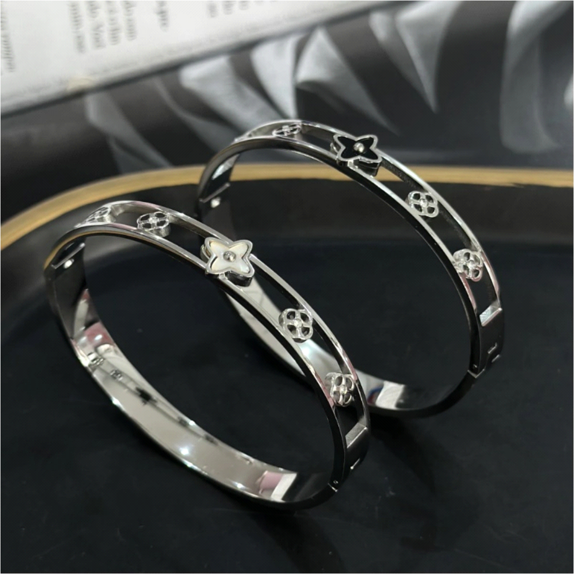 Anel de Metal com Microzircônia