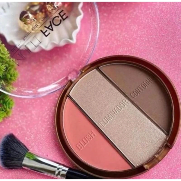Paleta Maquiagem Multi Face 3 em 1 – VIVAI - Image 3