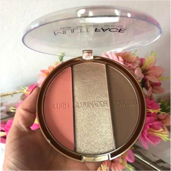 Paleta Maquiagem Multi Face 3 em 1 – VIVAI - Image 4