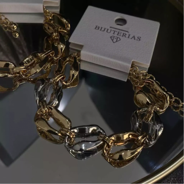Pulseira de Metal  Argola Elos - Image 2