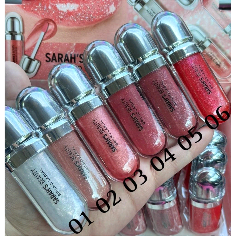 Sarah Beauty Brilho Labial
