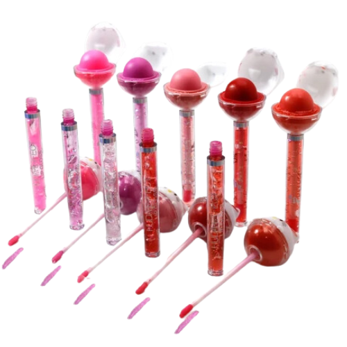 Lip Balm 2 em 1 Gloss Mágico Sweet Brilho da Hello Perfect Huda